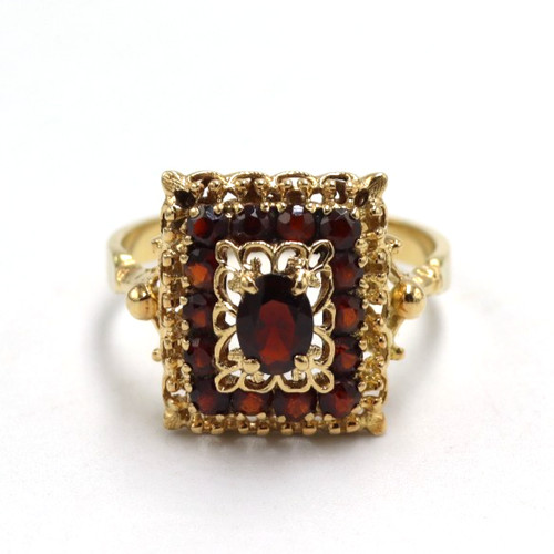 Anello rettangolare con
