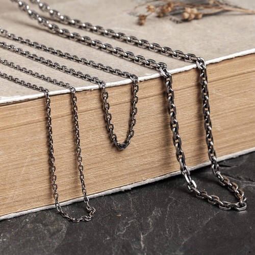 Collana catena cavo ovale - , rolo