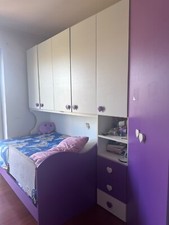 cameretta a ponte Senza Letto lunghezza 3,65 con angolo 1,20x1,20