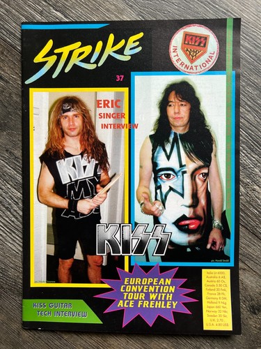 Kiss fanzine magazine - kiss,