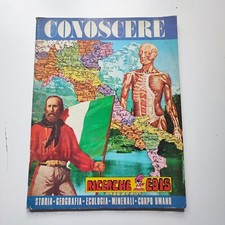 Album Figurine CONOSCERE. Ricerche EDIS 1989. *buono * 