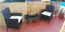 set giardino tavolo e sedie