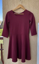 Vestito Borgogna Rosso Donna