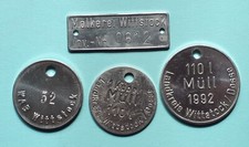 4 francobolli Wittstock Dosse