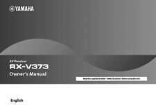 Yamaha RX-V373 Receiver Owners