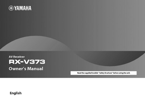 Yamaha v373 ricevitore - yamaha, rx-v373