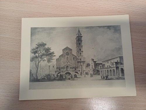 Cartolina non viaggiata trani - cartolina,