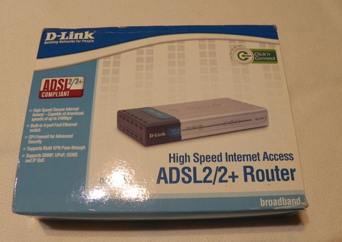 Modem router dlink - router, dsl-524t