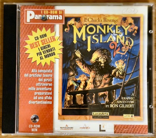 Monkey island cd rom - 2, x