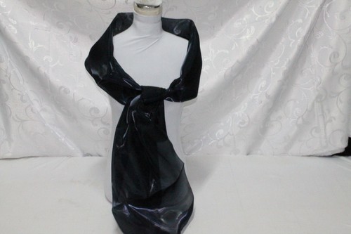 Stola organza blu - di, notte