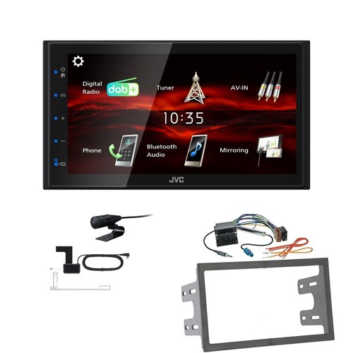 Autoradio jvc m180dbt 2din - kw-m180dbt,