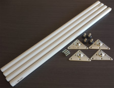 Set 4 gambe smontabili per tavolo