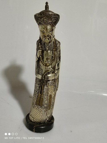 Scultura lamina argento - scultura, d'argento