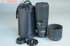 Nikon AF ED Micro Nikkor teleobiettivo obiettivo 200 mm f4. Classificato: EXC+ [#11810]