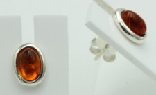 Eleganti Orecchini In Ambra