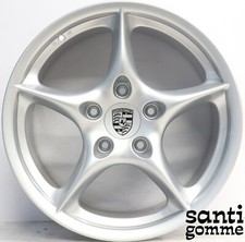 1 CERCHIO IN LEGA 10 X 18 " PORSCHE 996 ORIGINALE 99636214003 SALDATO