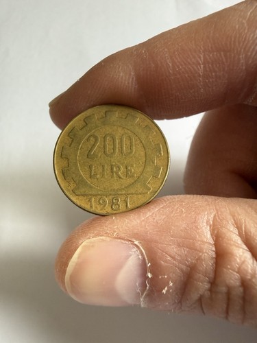 Moneta rara 200lire repubblica - 200lire,