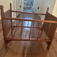 Lettino culla pupazzo vintage