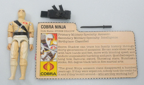Modellino accessori ninja - e,