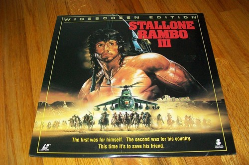 Rambo iii laserdisc brand - rambo,