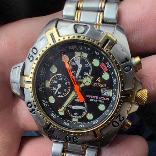 Orologio subacqueo citizen - subacqueo, eco