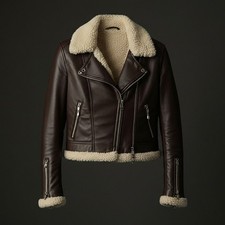 Giacca donna RAF B3 pelle di