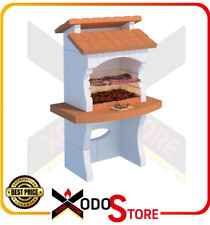 Barbecue A LEGNA in muratura LINEA VZ modello IBIZA - mail x sconto