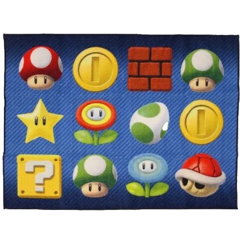Tappeto super mario 137x102 - tappeto, cm