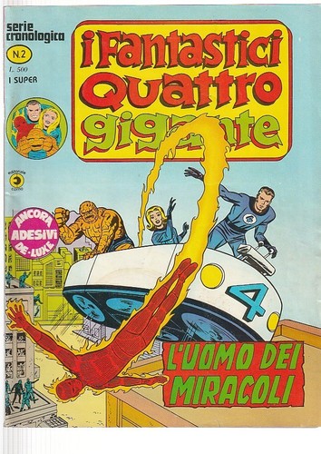 Fantastici quattro gigante - fantastici,