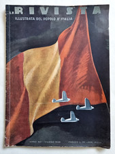 Fascismo Rivista Illustrata Popolo d'Italia Mussolini Genova PNF Giugno 1938