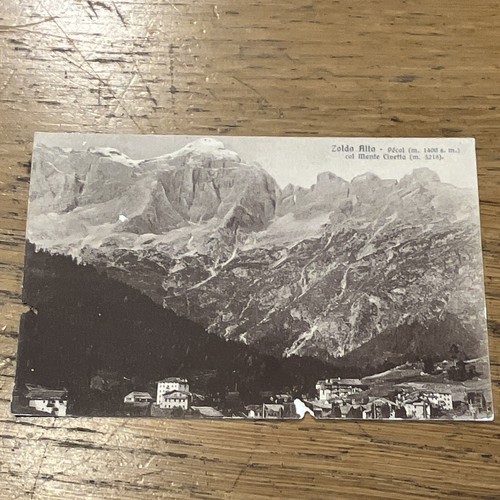 Cartolina viaggiata zoldo - cartolina,