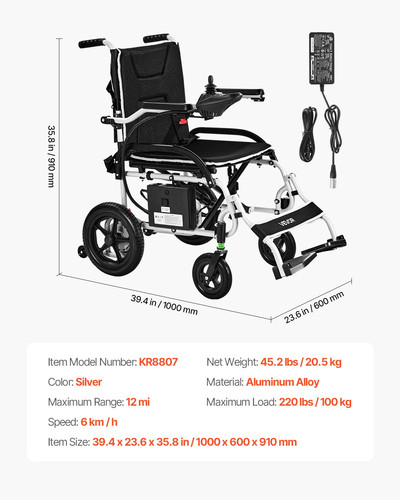 Vevor sedia rotelle - vevor, a