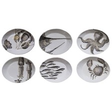 6er Set Piatto Pasta Marina