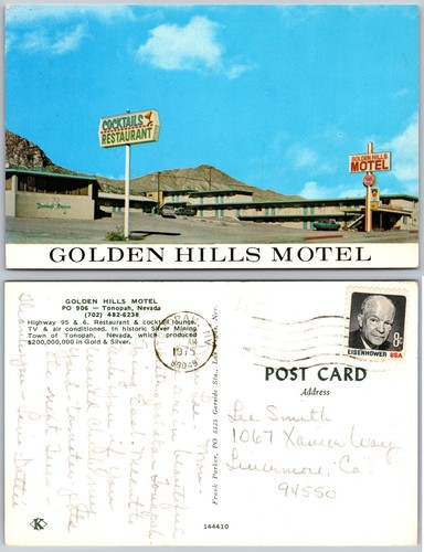 Cartolina golden hills - cartolina, motel