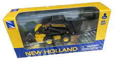 NEW HOLLAND SKID STEER L230 MINI PALA STERZANTE modellino metallo NEW-RAY cm 14