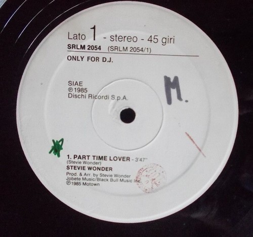 Stevie wonder - 12"promo),