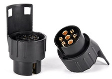 Convertitore presa elettrica per rimorchio da 12V da 7 a 13 Pin carrello auto