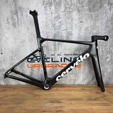 Miglio basso! Telaio disco carbonio Cervelo Soloist 54 cm 2022 700c brace nera 1982g