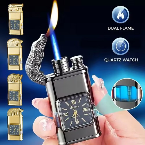 Accendino orologio torcia - orologio,