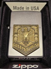 Zippo GOTT MIT US, Aquila, EK