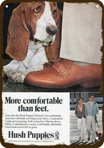 1979 basset hound dog hush - &,