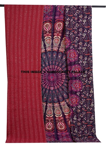 Indiano pavone mandala cotone - pavone,