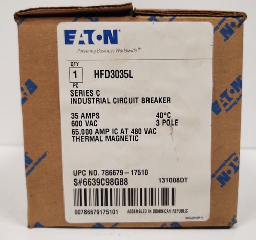 Eaton hfd3035l serie 600 - 600, vac