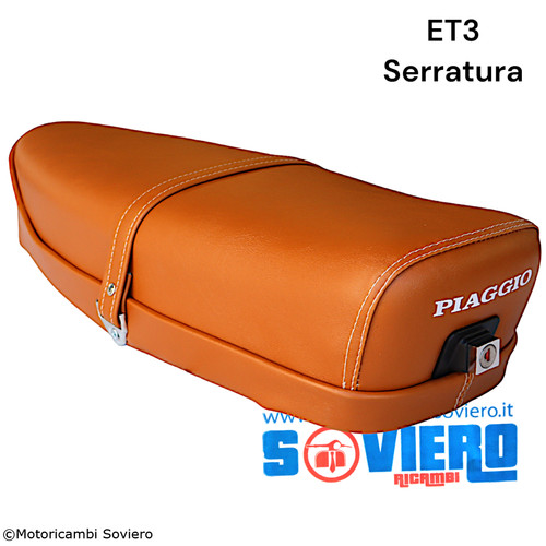 Sella lunga marrone con - sella,