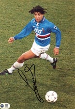 Ruud Gullit Signed 12x8 Photo