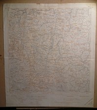 Addi Caièh F. 27 Carta della Colonia Eritrea 1:100000 Ist. Geo. Militare 1934