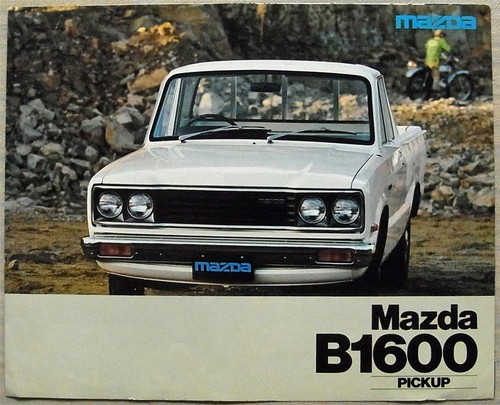 Brochure vendita mazda b1600 - brochure,