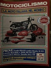 MOTOCICLISMO 1982 Settembre Laverda Rgs 1000 Honda XL 125 Fantic Rsx 125