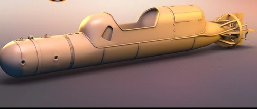 Human torpedo maiale ssb 32 - torpedo,