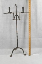 antico portacandele doppio